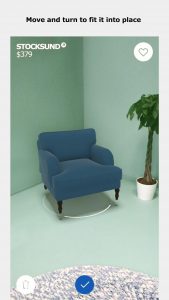 Furnishing your home with augmented reality