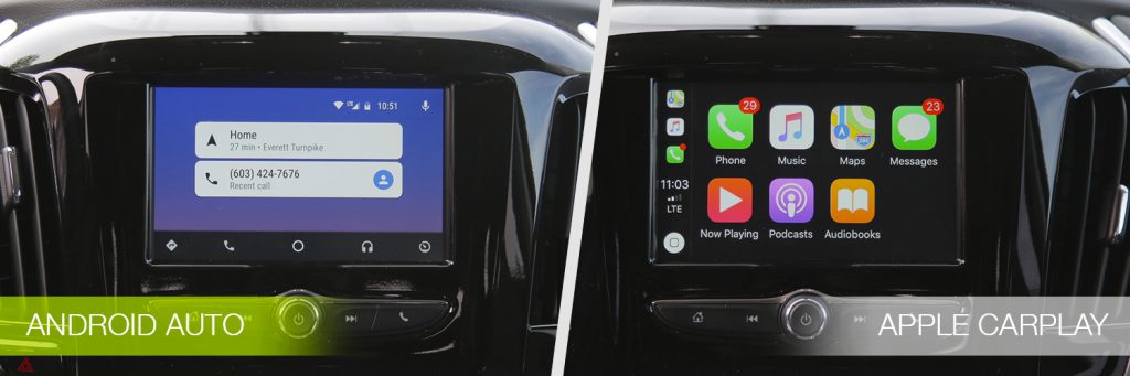 Android Auto vs Apple CarPlay in 2018