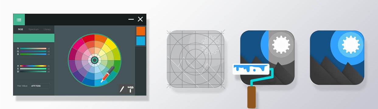 choose the right color scheme for your app icon