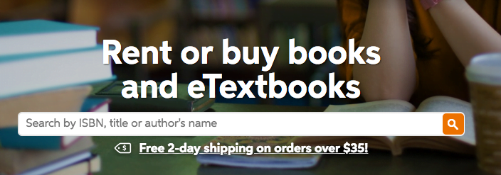 Chegg Books App university online textbook service