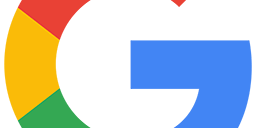 The logo for Google