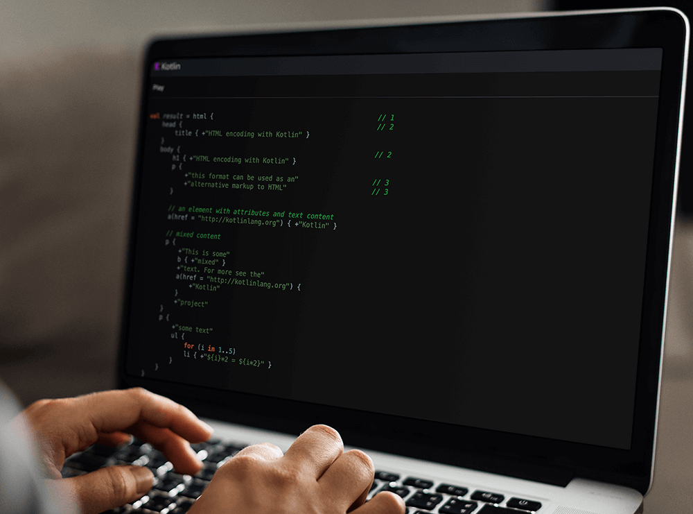 Programming for Android Programming on a computer for Android