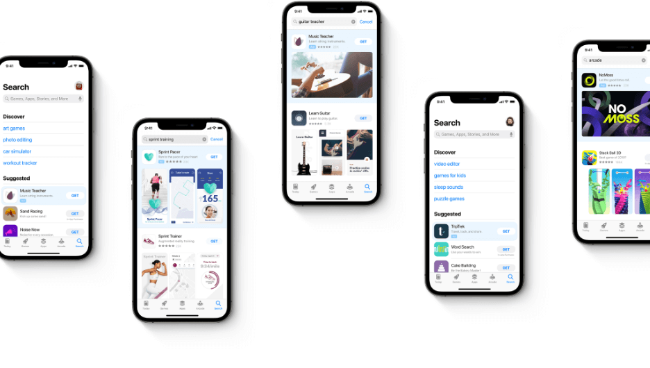 App Store iPhones