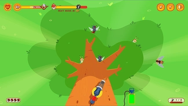 Mosquito Mayhem-Android Screenshot from Mosquito Mayhem on Android