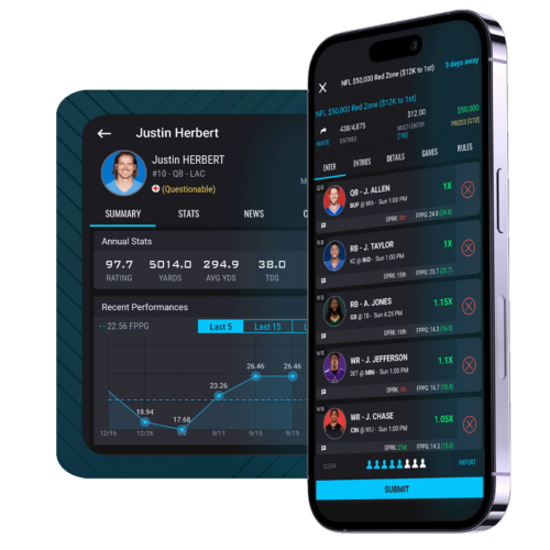 The SuperDraft app created with React Native