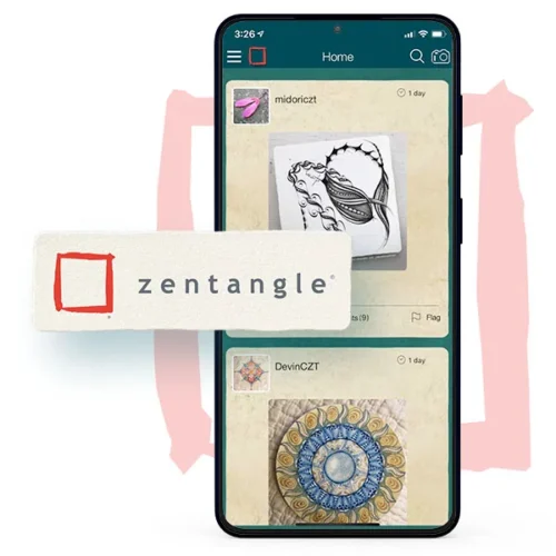 The Zentangle app on Android