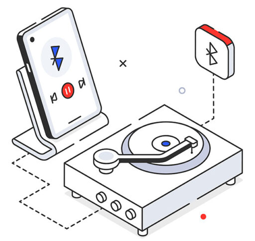 Phone to Bluetooth device with app