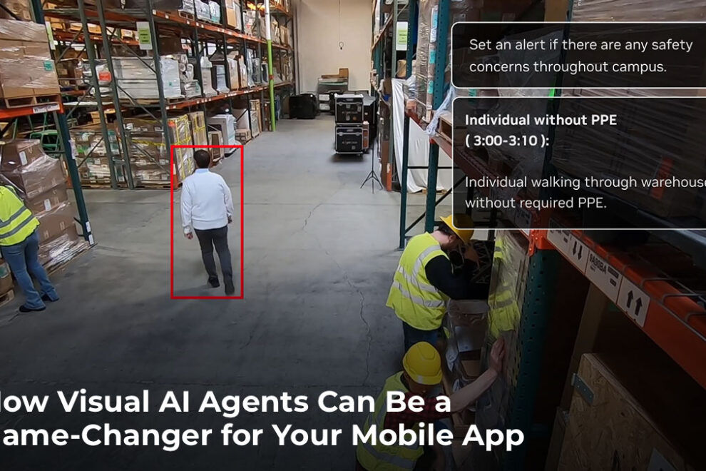 Nvidia visual agent example in warehouse
