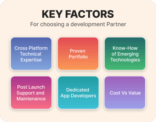 key factors to choose from