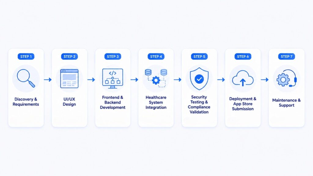 Healthcare App Development Process