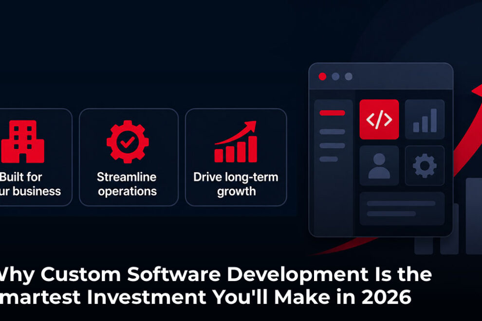 Why Custom Software Development Is the Smartest Investment You’ll Make in 2026