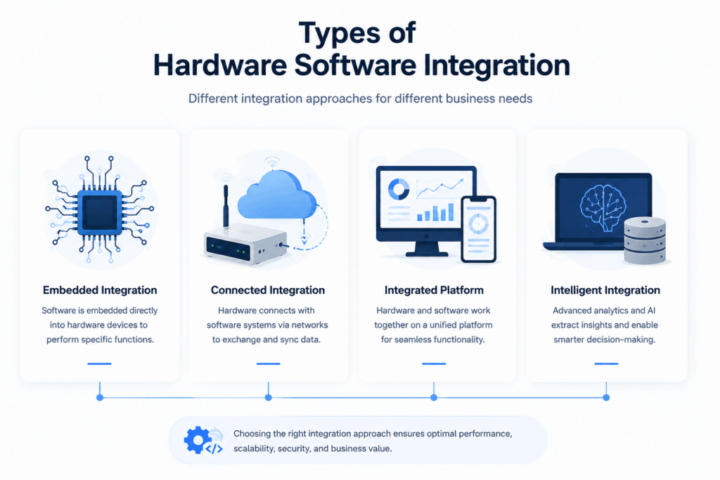 Types of Hardware Software Integration Different Types of Hardware Software Integration